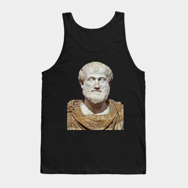 Aristotle Plain Portrait Tank Top by isstgeschichte